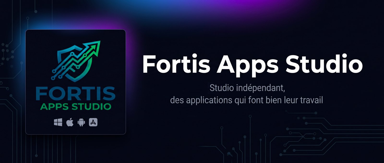Fortis Apps Studio — studio indépendant, des applications qui font bien leur travail (Windows, Android, Apple)